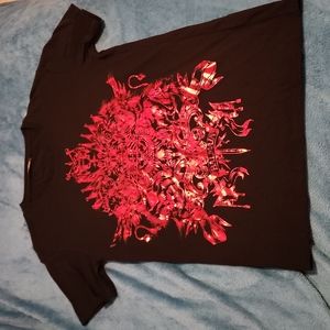 Balmain Red Foil Tee (L)